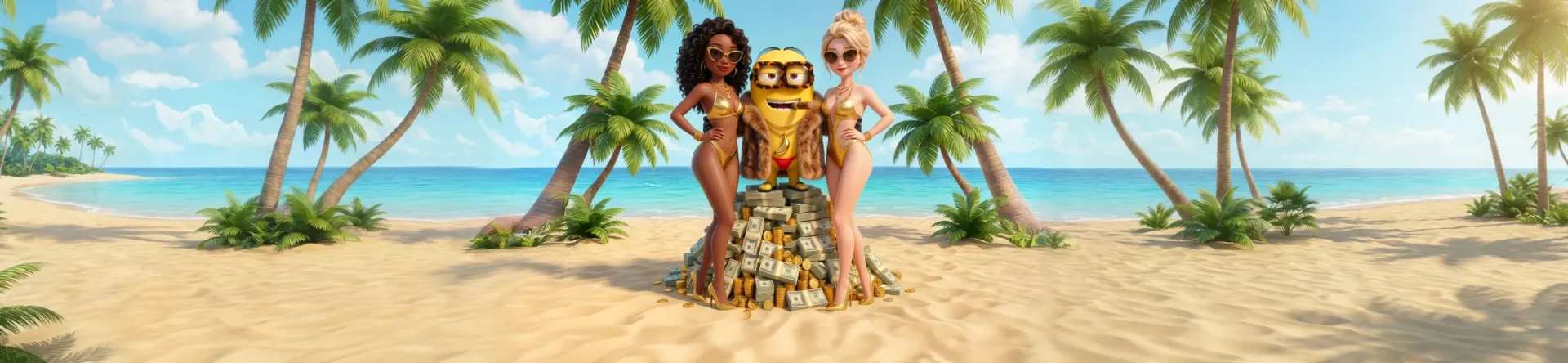 Univers et mascotte de Bananzia Casino